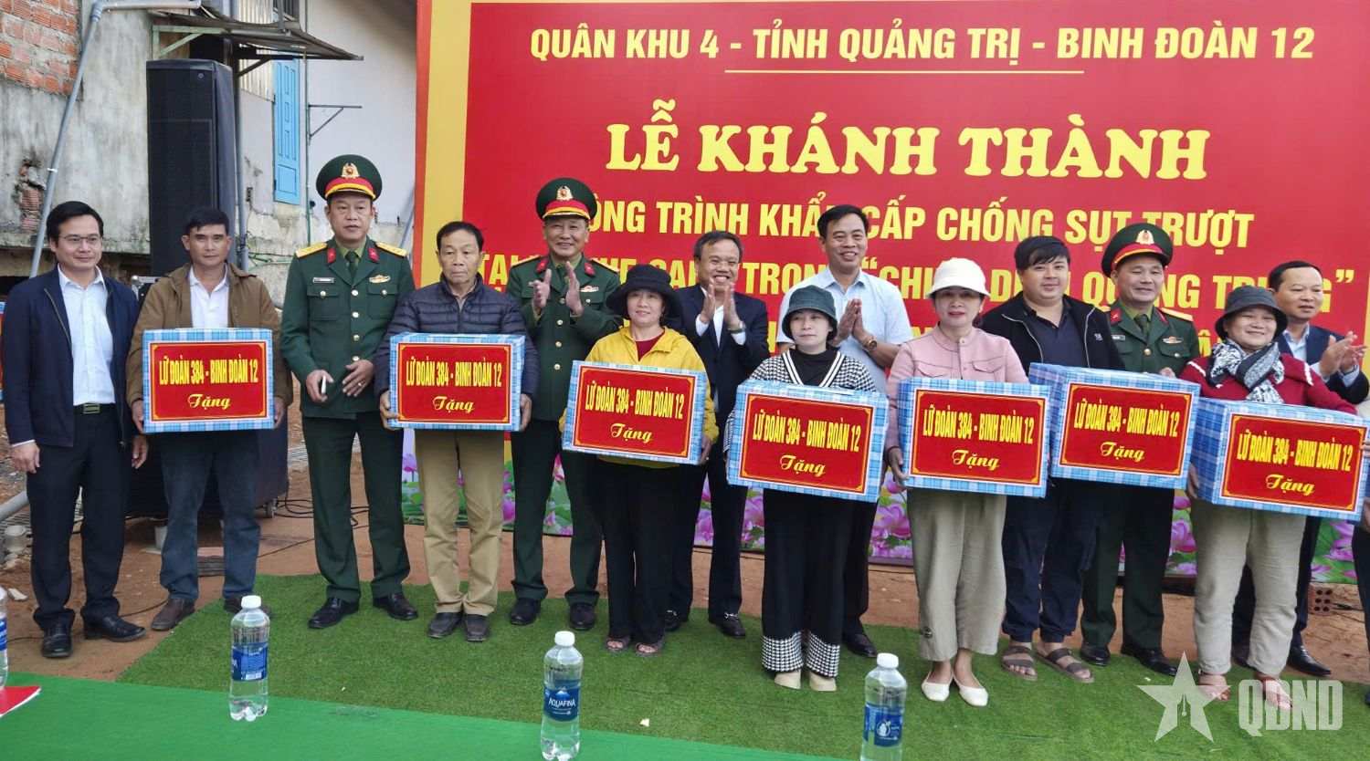 Quảng Trị: Khánh thành công trình khẩn cấp tại xã Khe Sanh trong “Chiến dịch Quang Trung”